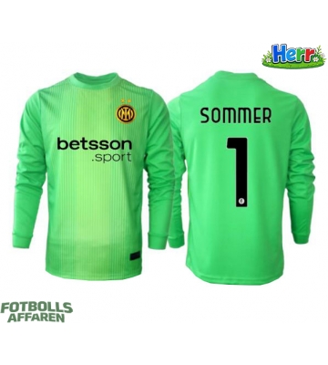 Inter Milan Yann Sommer #1 Målvakt Tredje Tröja 2025-26 Långärmad
